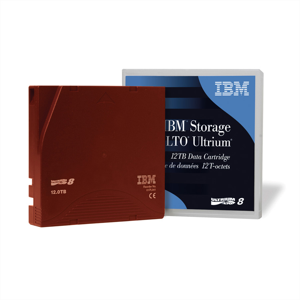 IBM Lenovo - LTO Ultrium 8 - 12 TB / 30 TB - Mit Strichcodeetikett