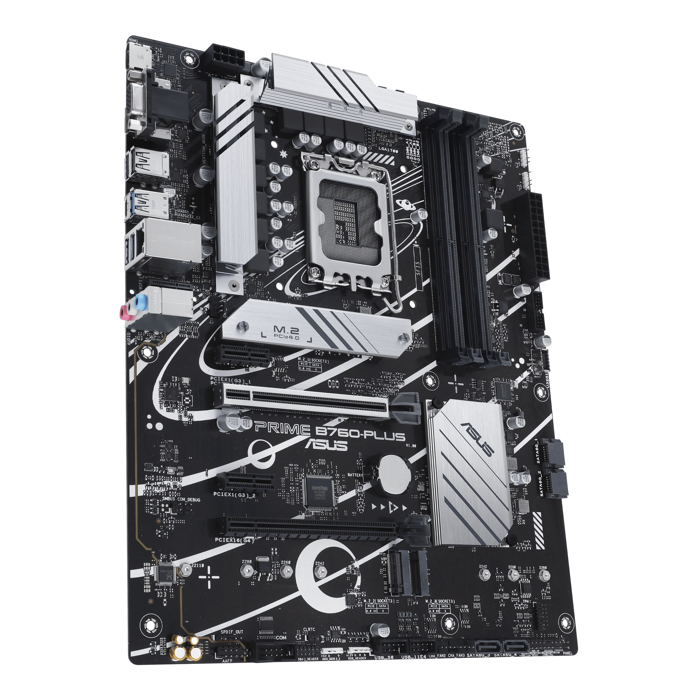 ASUS PRIME B760PLUS LGA 1700 4xDDR5 ATX 4xSATA MB 1xHDMI 1xDP 1xDSub 3xM2