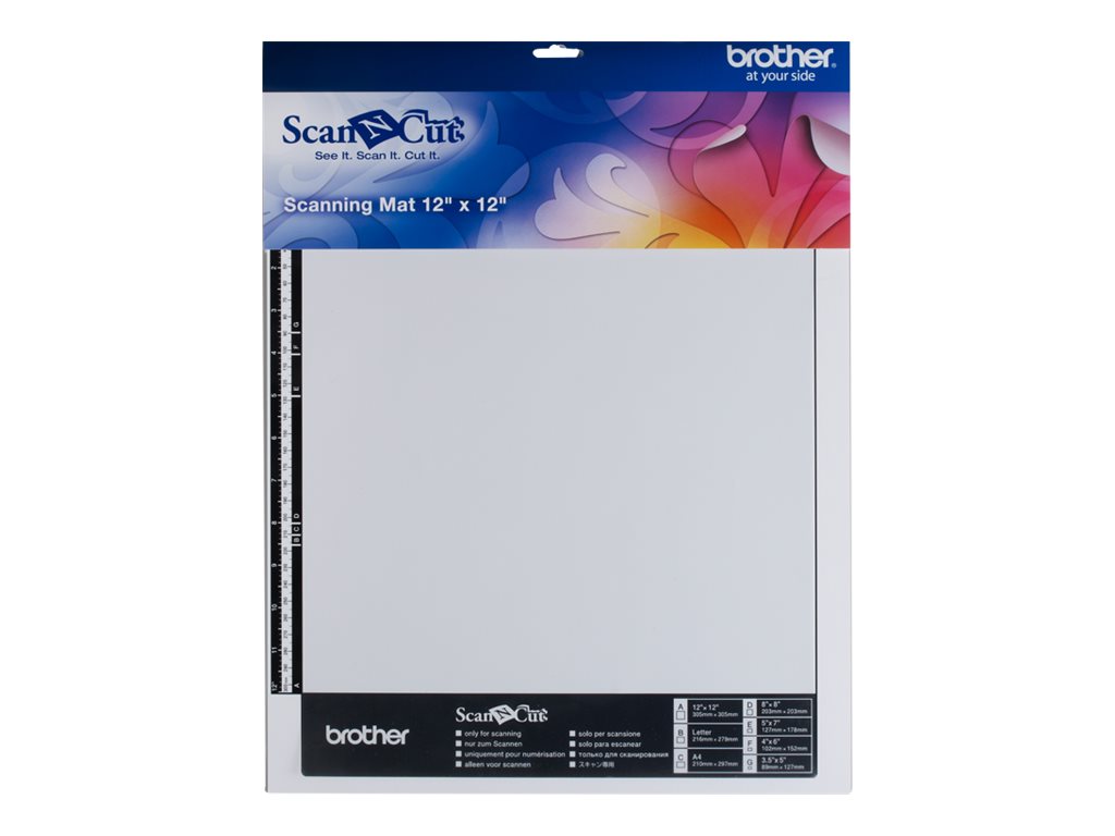 brother CAMATS12 Scanmatte für Schneideplotter Standardmatte 305 x 305 mm (12 x 12 Zoll) für 1 mm dickes Material brother CAMATS12 Scanmatte für Schneideplotter Standardmatte 305 x 305 mm (12 x 12 Zoll) für 1 mm dickes Material