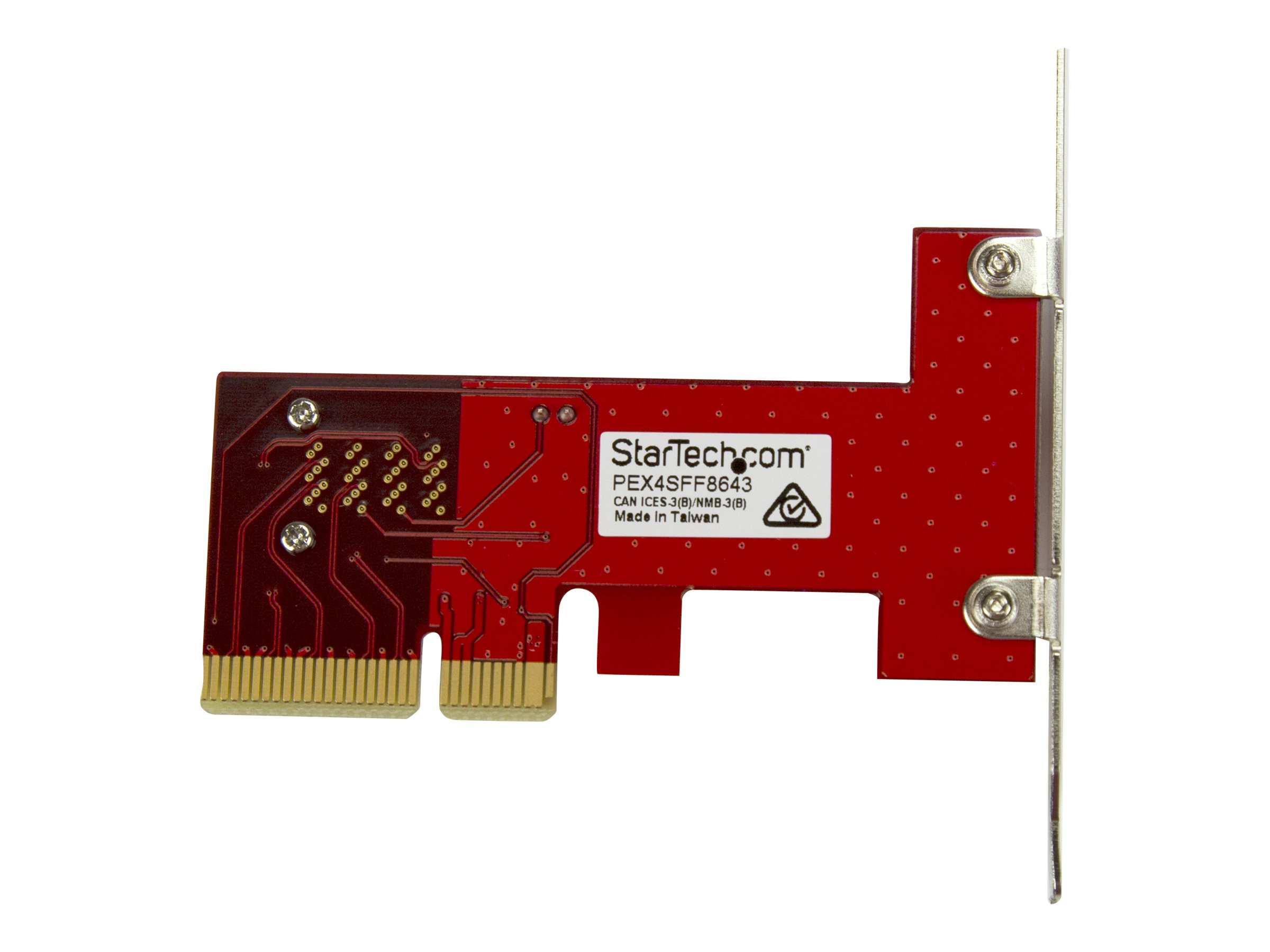 STARTECH.COM x4 PCIe Expansion card to PCIe SFF-8643 for NVMe Based SSD