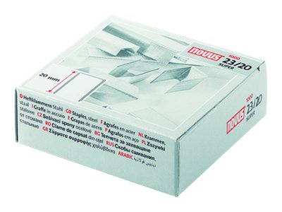 1.000 novus Heftklammern SUPER 23/20