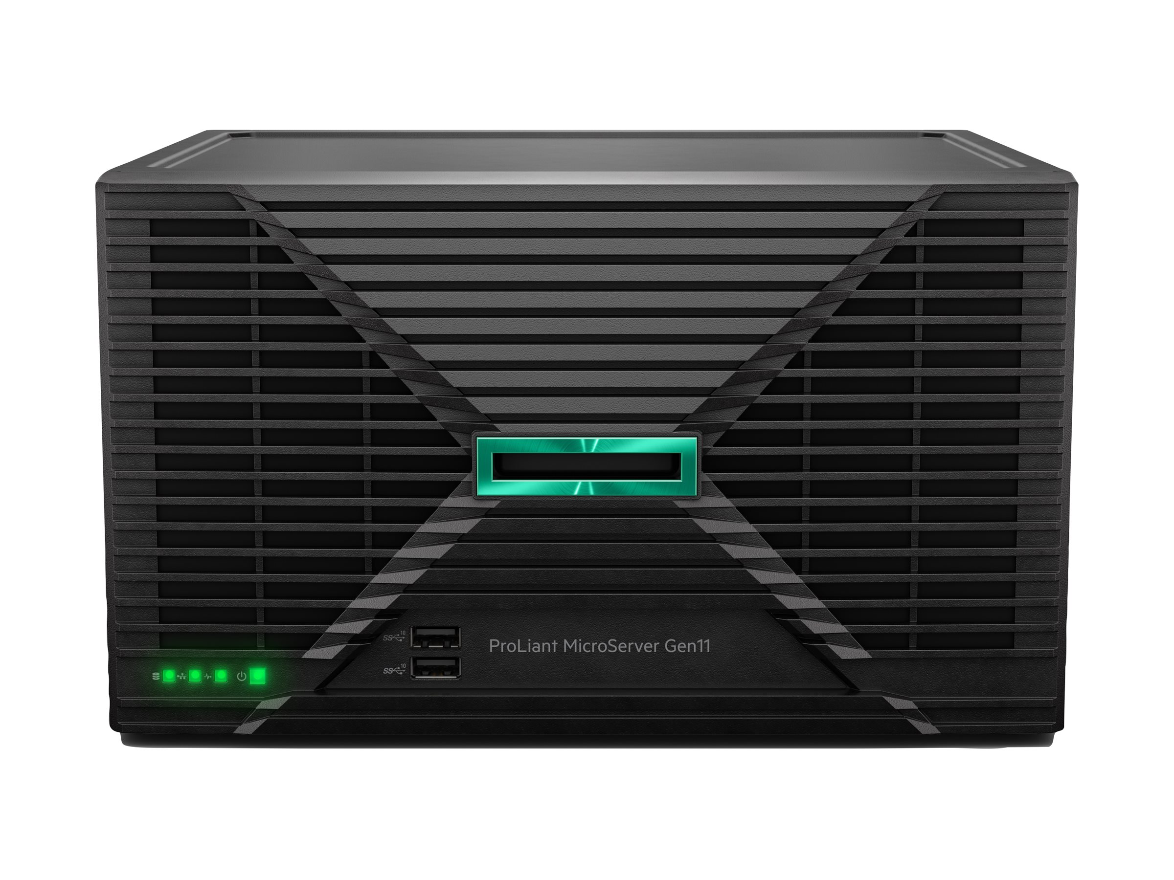 HPE ProLiant MicroServer Gen11 Tower Xeon E-2434 4-Core 3.4GHz 1x16GB-U 1x1TB LFF Non-Hot Plug VROC 180W Server