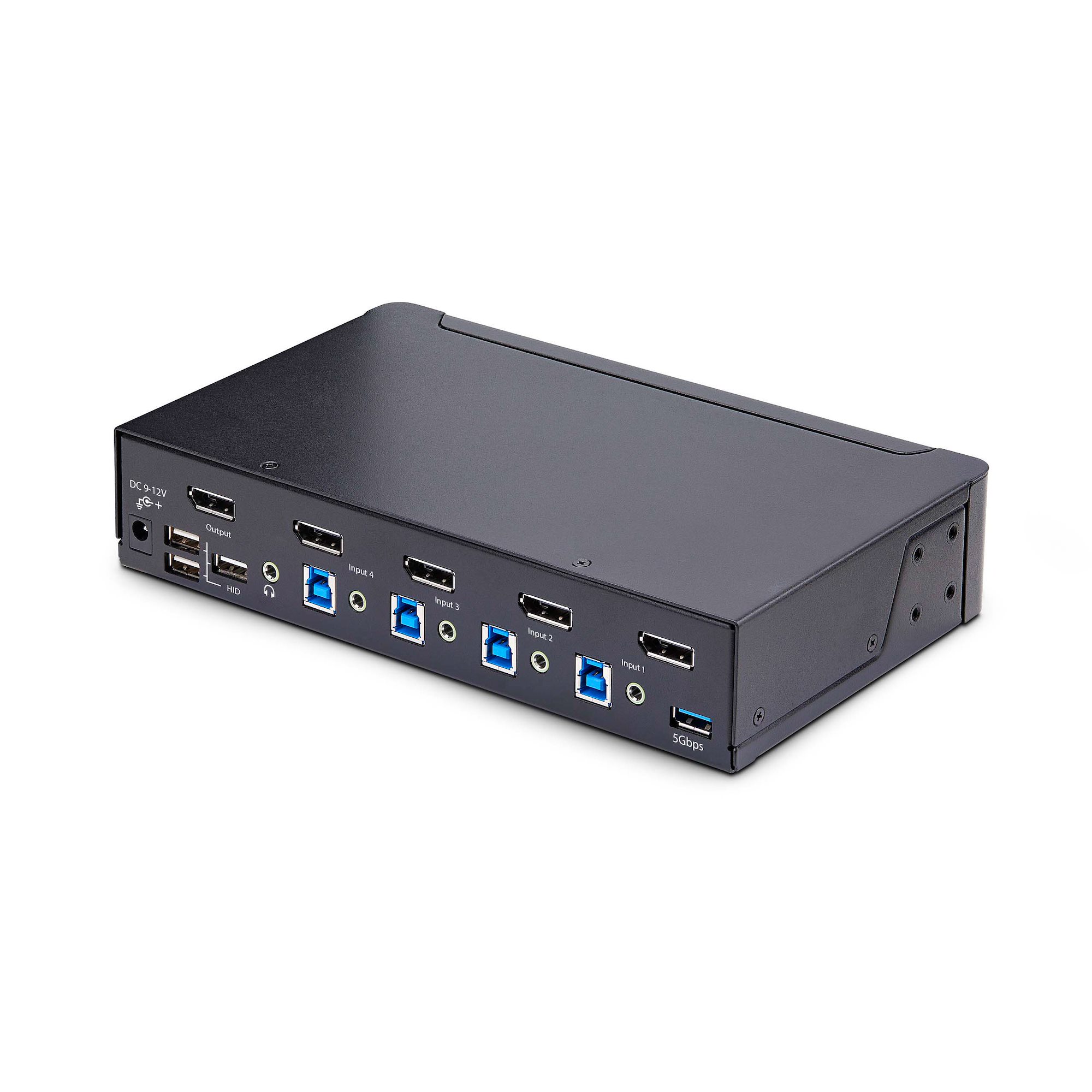 STARTECHCOM 4Port 8K KVMSwitch DisplayPort 14 8K 60Hz 4K 144Hz DP 14 2x USB 30 Ports 4x USB 20 Ports KVM DisplayPort