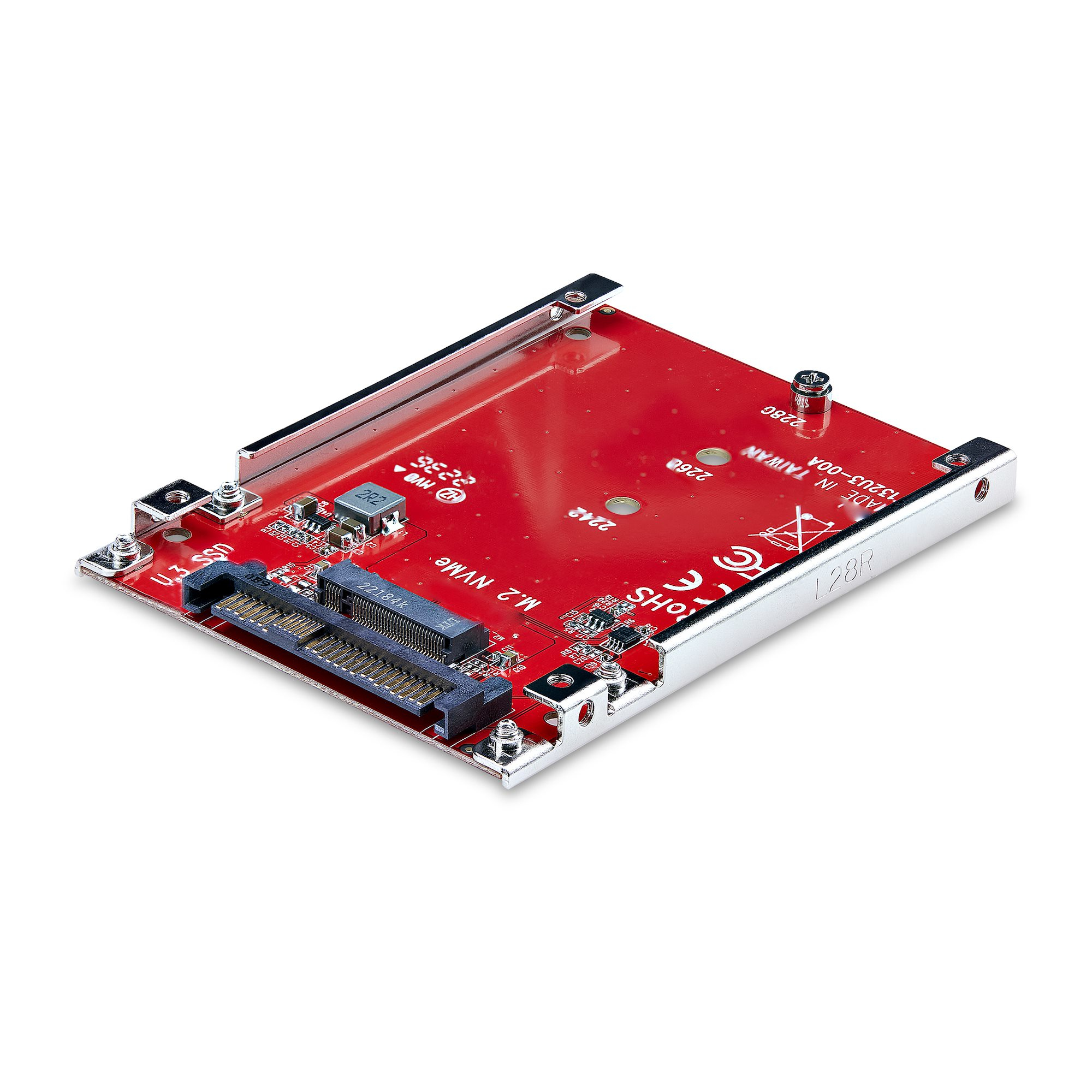 STARTECHCOM M2 auf U3 Adapter fuer M2 NVMe SSD PCIe M2 Laufwerk zu 6,35cm 2,5Zoll U3 SFFTA1001 Konverter M2 Gehaeuse mit U3
