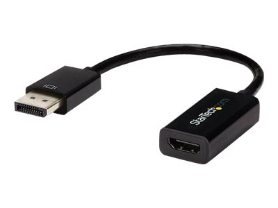 STARTECH.COM DisplayPort auf HDMI 4k - 30Hz Adapter - DP 1.2 zu HDMI Video und Audio aktiv Konverter