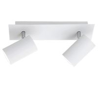 Trio Leuchten Deckenleuchte LB24 Metall weiß 2xGU10 Trio Leuchten Deckenleuchte LB24 Metall weiß 2xGU10