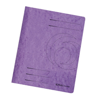 herlitz Schnellhefter Quality Karton violett DIN A4, 1 St
