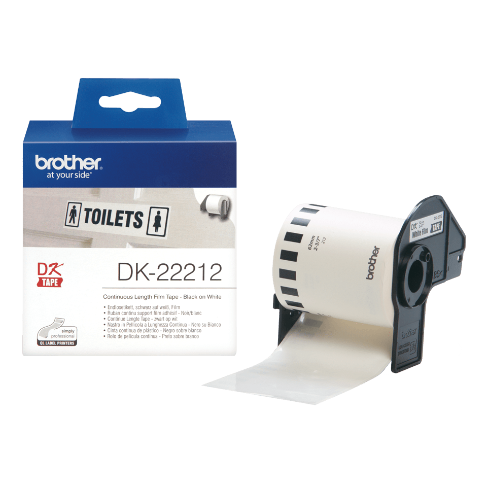 DK22212 BROTHER QL550 Etikettenrolle