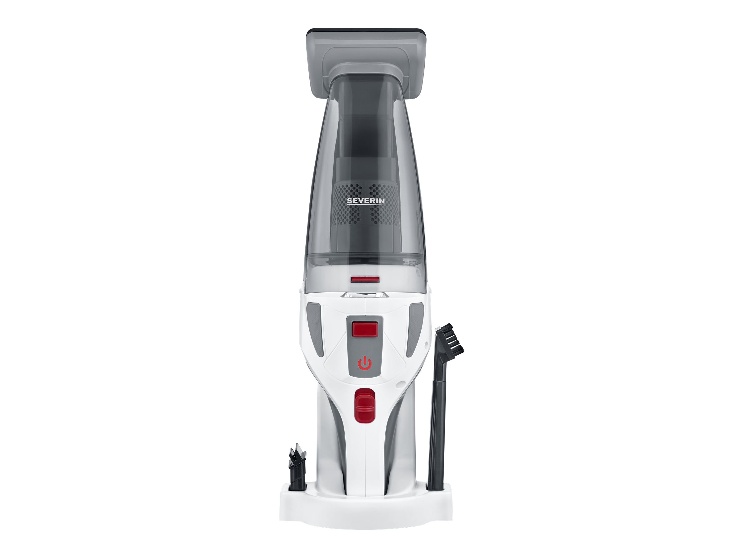 SEVERIN HV 7146 TrockenNass UltraFine Grau Rot Weiss 650 l 0,15 l Akku
