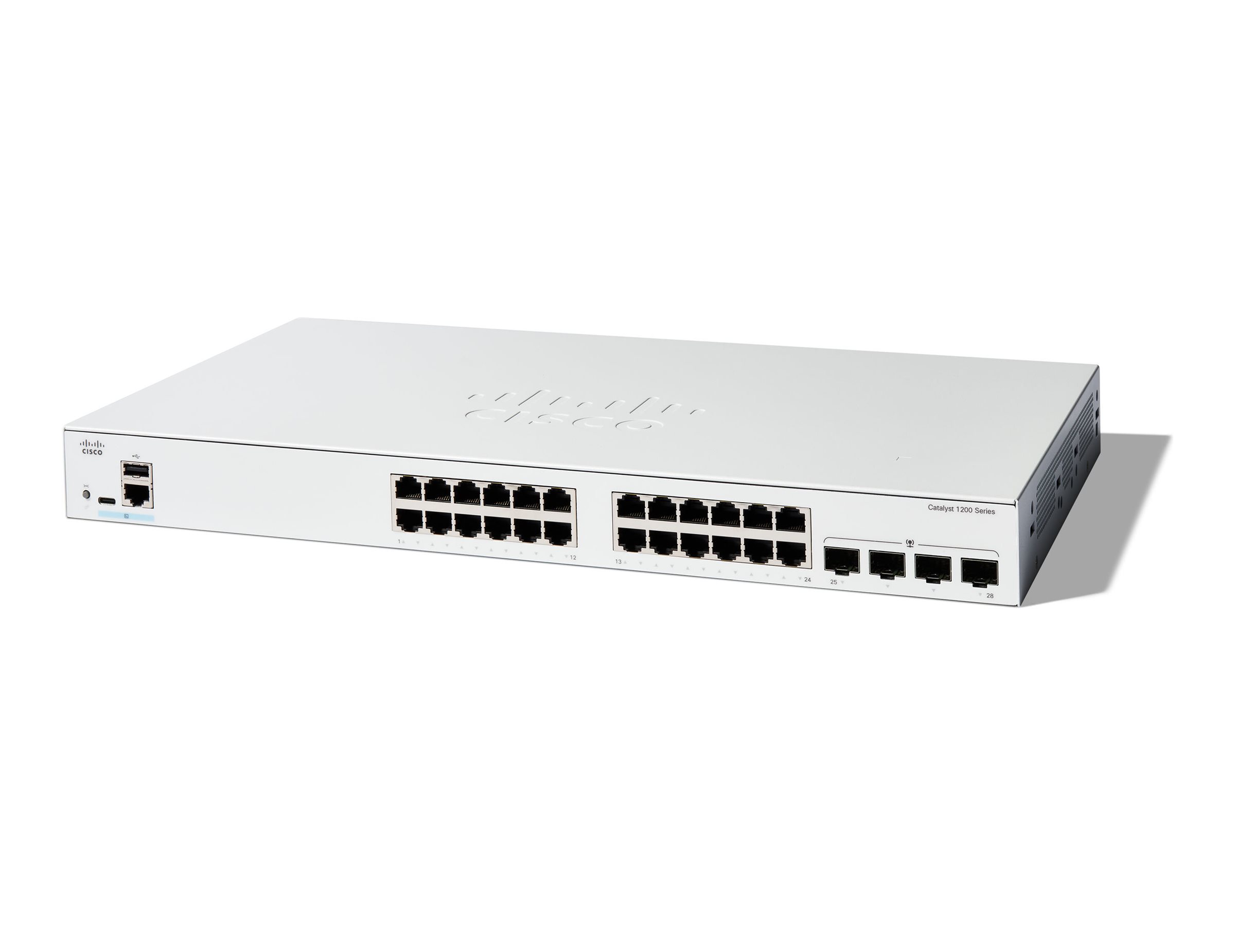 CISCO Catalyst 1200 24-Port Switch / Data-Only / 4 x 1G SFP Uplinks