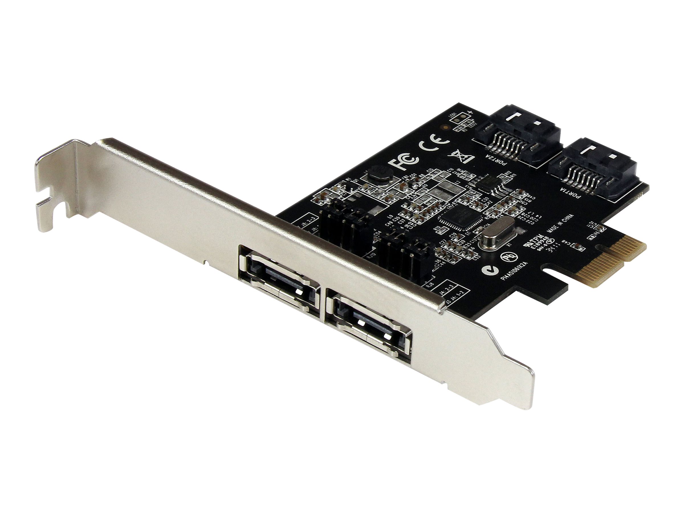 STARTECHCOM 2 Port SATA III PCI Express Schnittstellenkarte 2 Port SerialATA 6GBs PCIe Karte