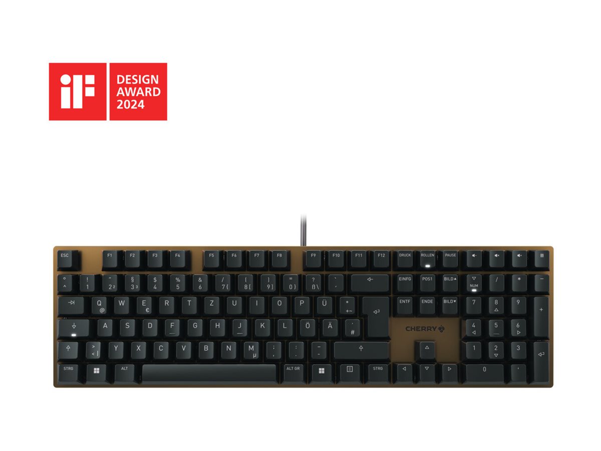 CHERRY KC 200 MX Tastatur kabelgebunden schwarzbronze