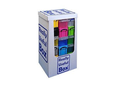 Really Useful Box Aufbewahrungsbox 3,0 l transparent 24,5 x 18,0 x 16,0 cm Really Useful Box Aufbewahrungsbox 3,0 l transparent 24,5 x 18,0 x 16,0 cm