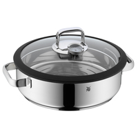 WMF 1743016040 Vitalis Dampfgarer rund ? 28 cm ca. 5l mit Glasdeckel
