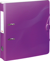 BRUNNEN WAVE Ordner purple Kunststoff 7,0 cm DIN A4 BRUNNEN WAVE Ordner purple Kunststoff 7,0 cm DIN A4