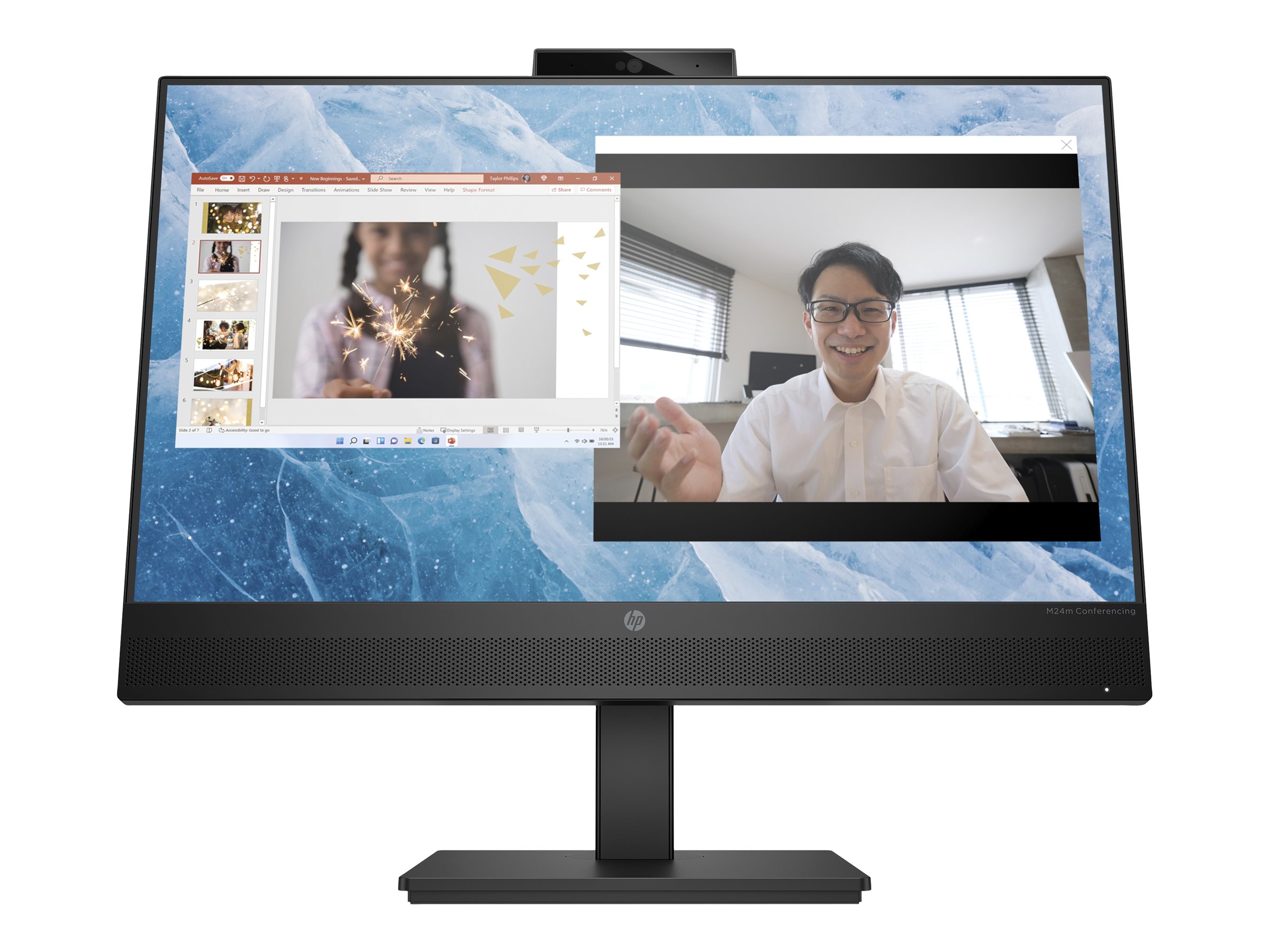 HP M24m 678U5AA Monitor 61,0 cm (24,0 Zoll) schwarz