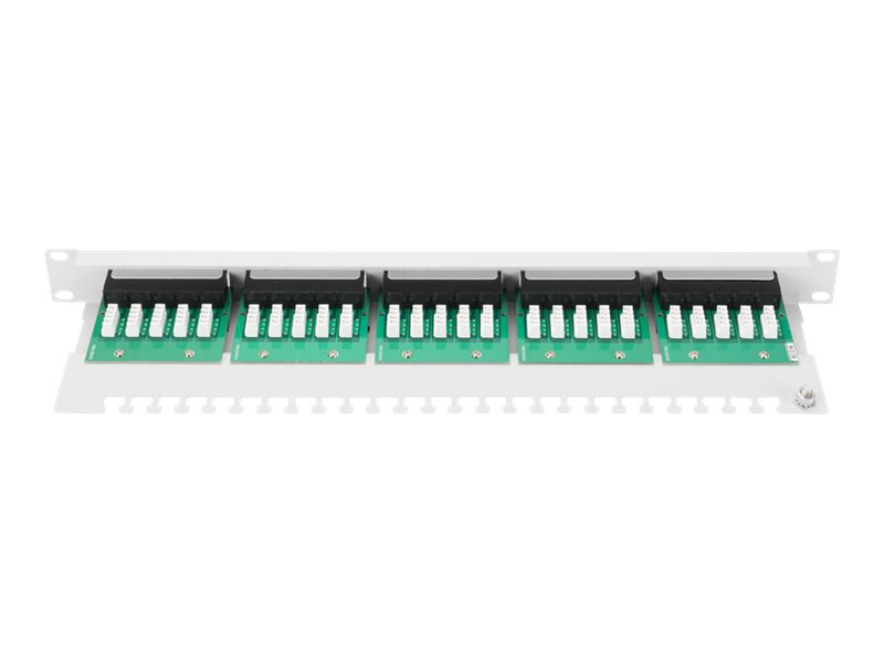 DIGITUS CAT 3 ISDN Patch Panel, ungeschirmt