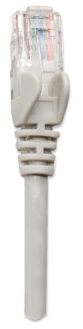 INTELLINET Netzwerkkabel Cat6 UUTP CCA Cat6kompatibel RJ45SteckerRJ45Stecker 2,0 m grau