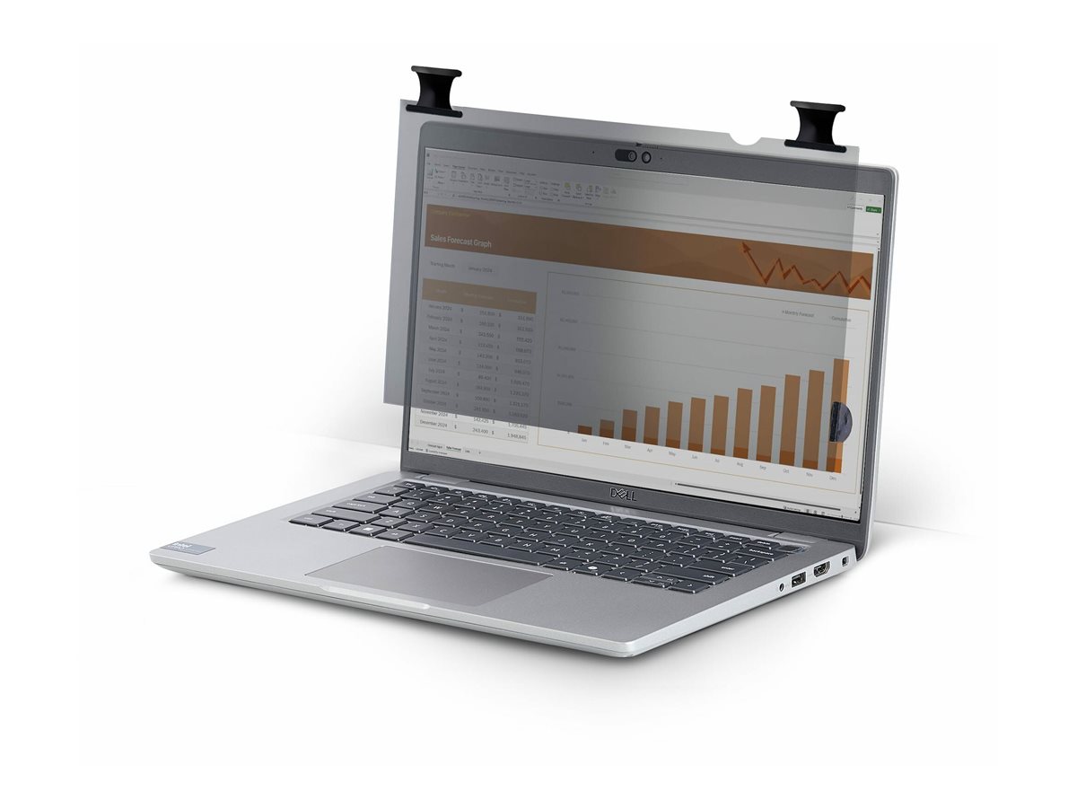 STARTECHCOM 39,62cm 15,6Zoll 169 Bright Privacy Screen Filter with Touch FlipOver 75 Light Transmittance AntiGlare