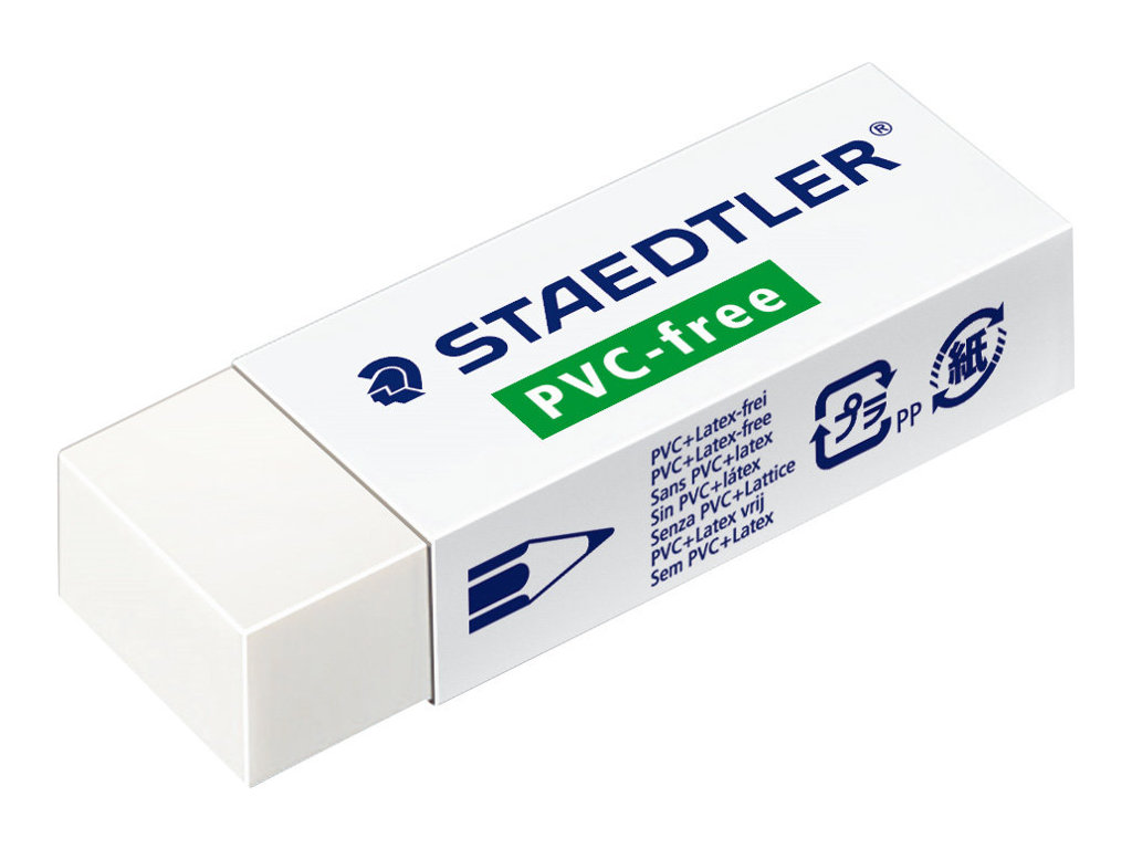 STAEDTLER Radiergummis PVC-free weiss