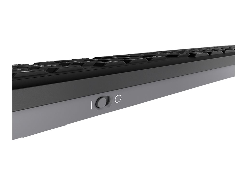 CHERRY STREAM wireless Tastatur kabellos schwarz