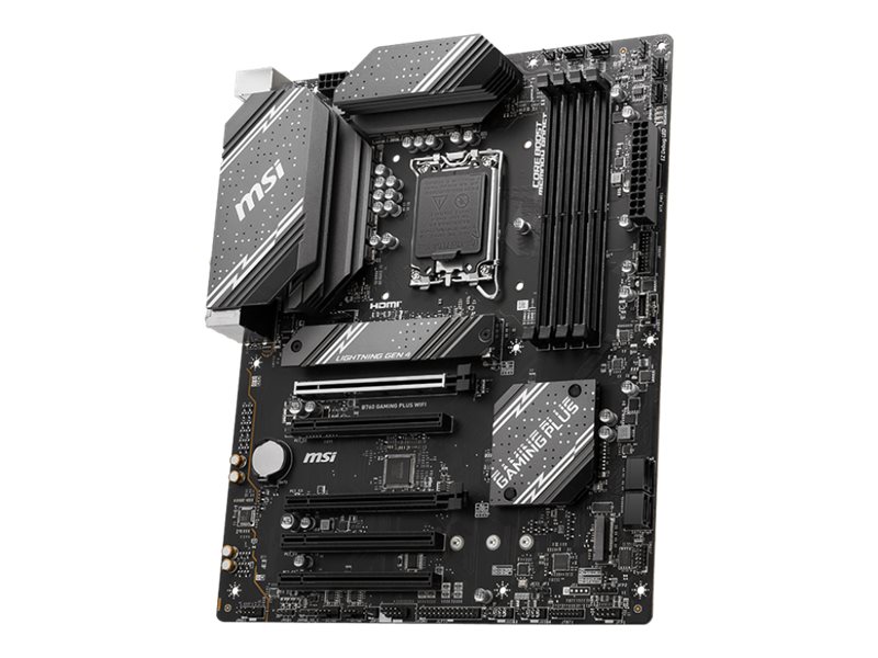 MSI B760 GAMING PLUS WIFI LGA1700 mATX MB 4xDDR5 4xSATA 2xM.2