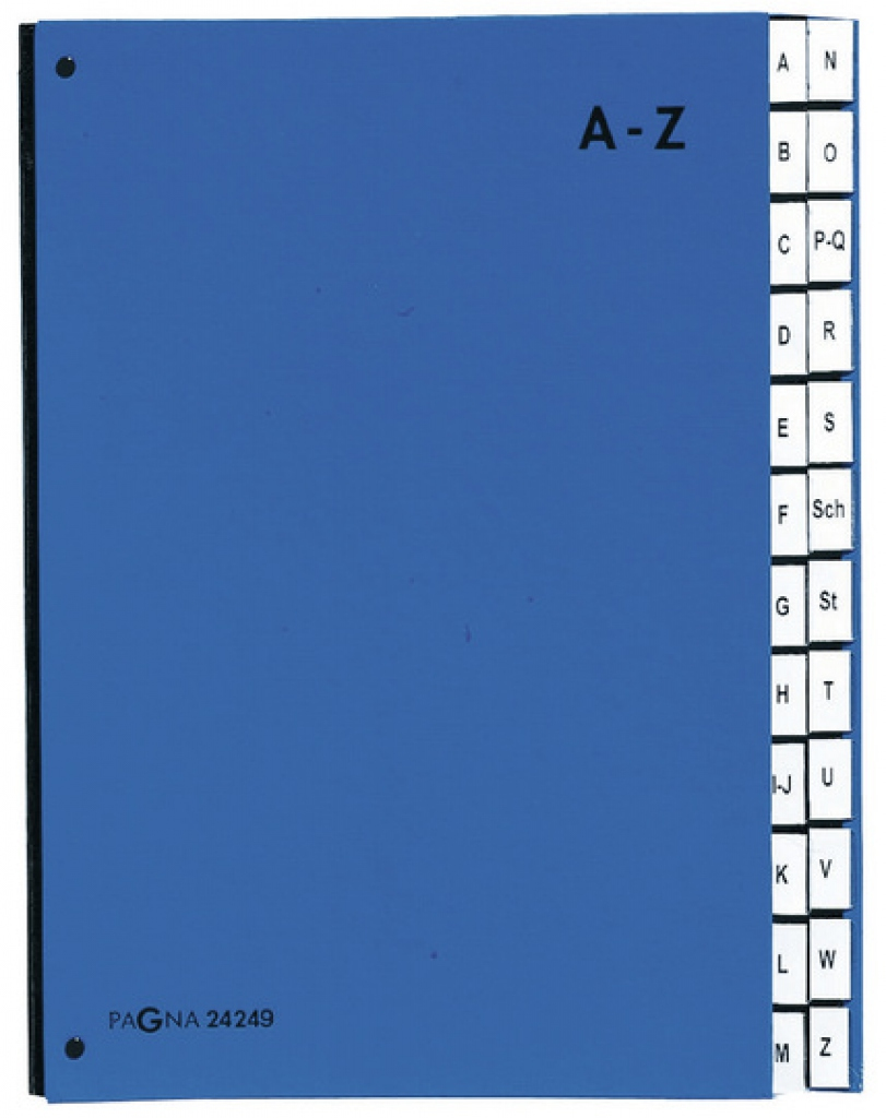 PAGNA Pultordner A-Z blau PAGNA Pultordner A-Z blau