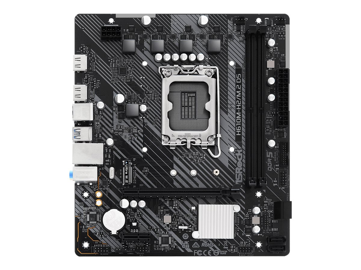 ASRock H610MH2M2 D5 1700 mATX HDMI DDR5 retail