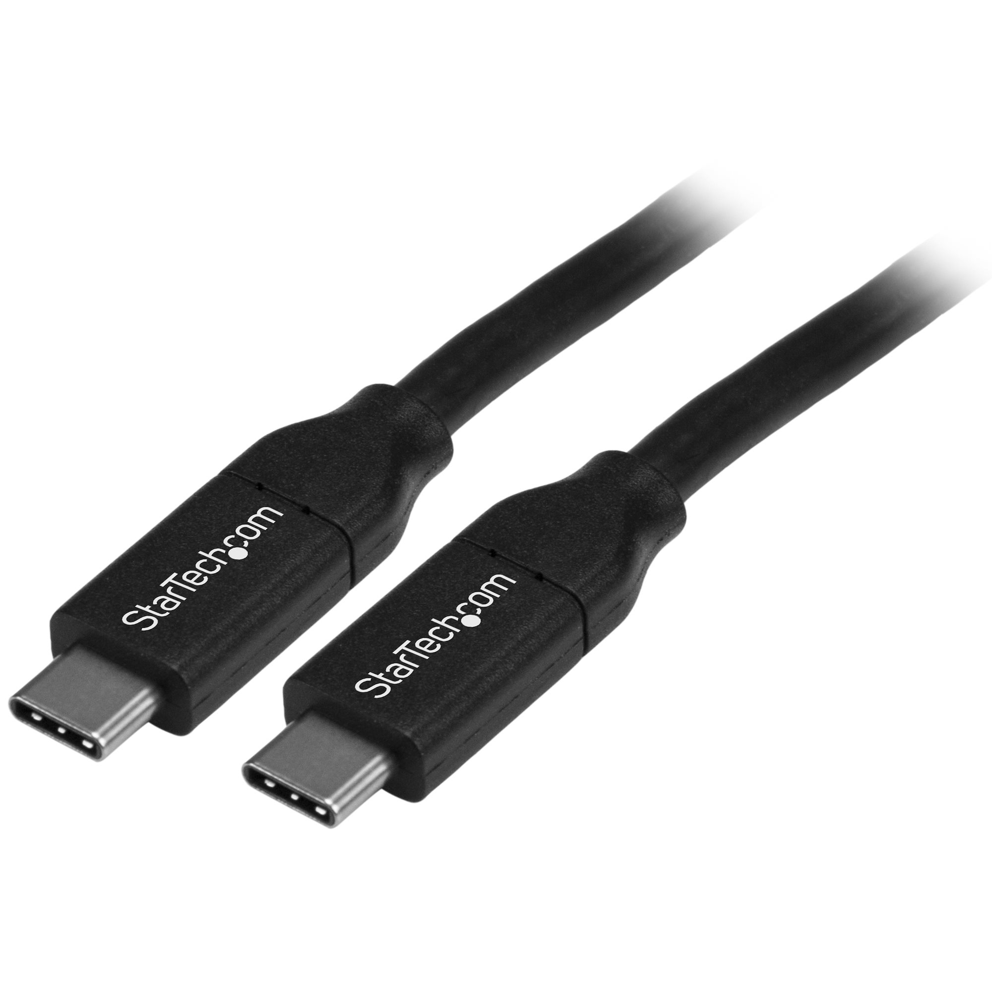STARTECHCOM USBC Kabel mit Power Delivery 5A StSt 4m USB 20 Zertifiziert USB 20 TypC Kabel 100W5A