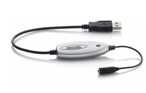 PHILIPS LFH9034 Audio USB 203,5 mm Klinke Adapter