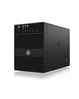 ICY BOX IB-3640SU3 4fach JBOD 8,9cm 3.5Zoll SATA I/II/III HDDs USB3.0 eSATA Aluminium 80x80mm Smart Luefter Schwarz ICY BOX IB-3640SU3 4fach JBOD 8,9cm 3.5Zoll SATA I/II/III HDDs USB3.0 eSATA Aluminium 80x80mm Smart Luefter Schwarz