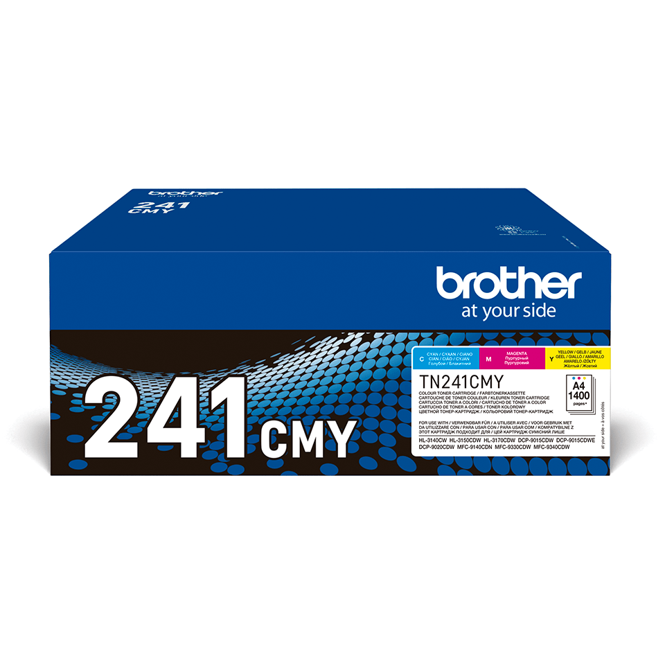brother TN241CMY cyan, magenta, gelb Toner, 3erSet
