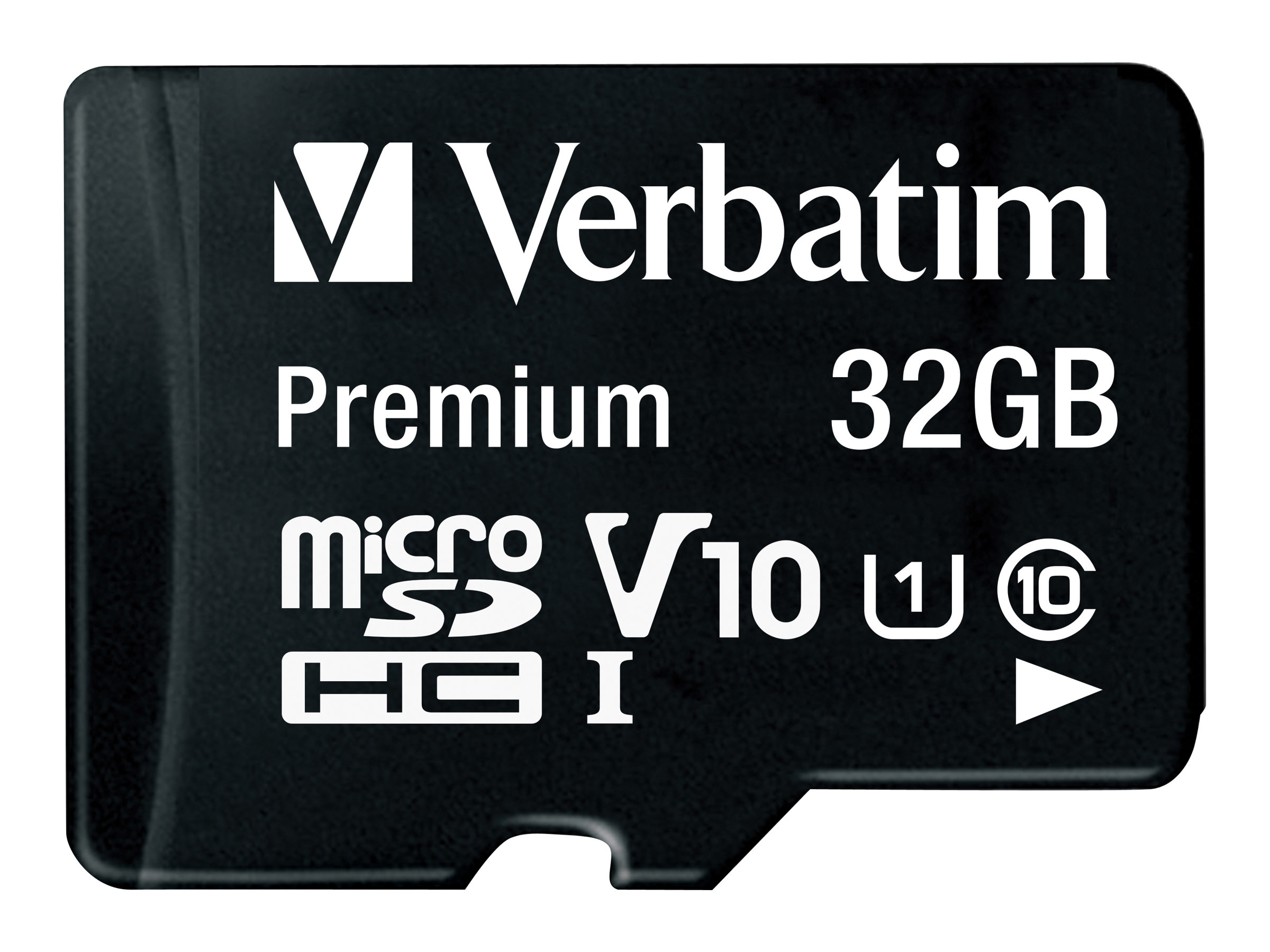 Verbatim microSDHC Speicherkarte 32 GB UHS-I Premium Class 10 + SD Adapter