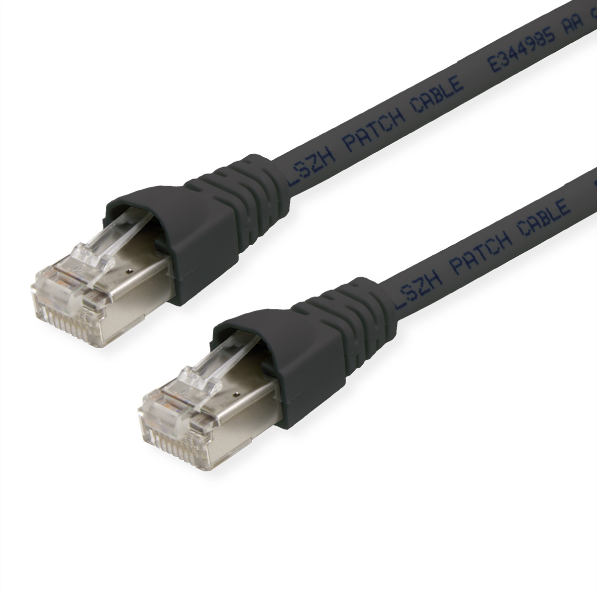 Telegaertner Patchkabel SFTP CAT 6A schwarz 0,25m Telegaertner Patchkabel SFTP CAT 6A schwarz 0,25m