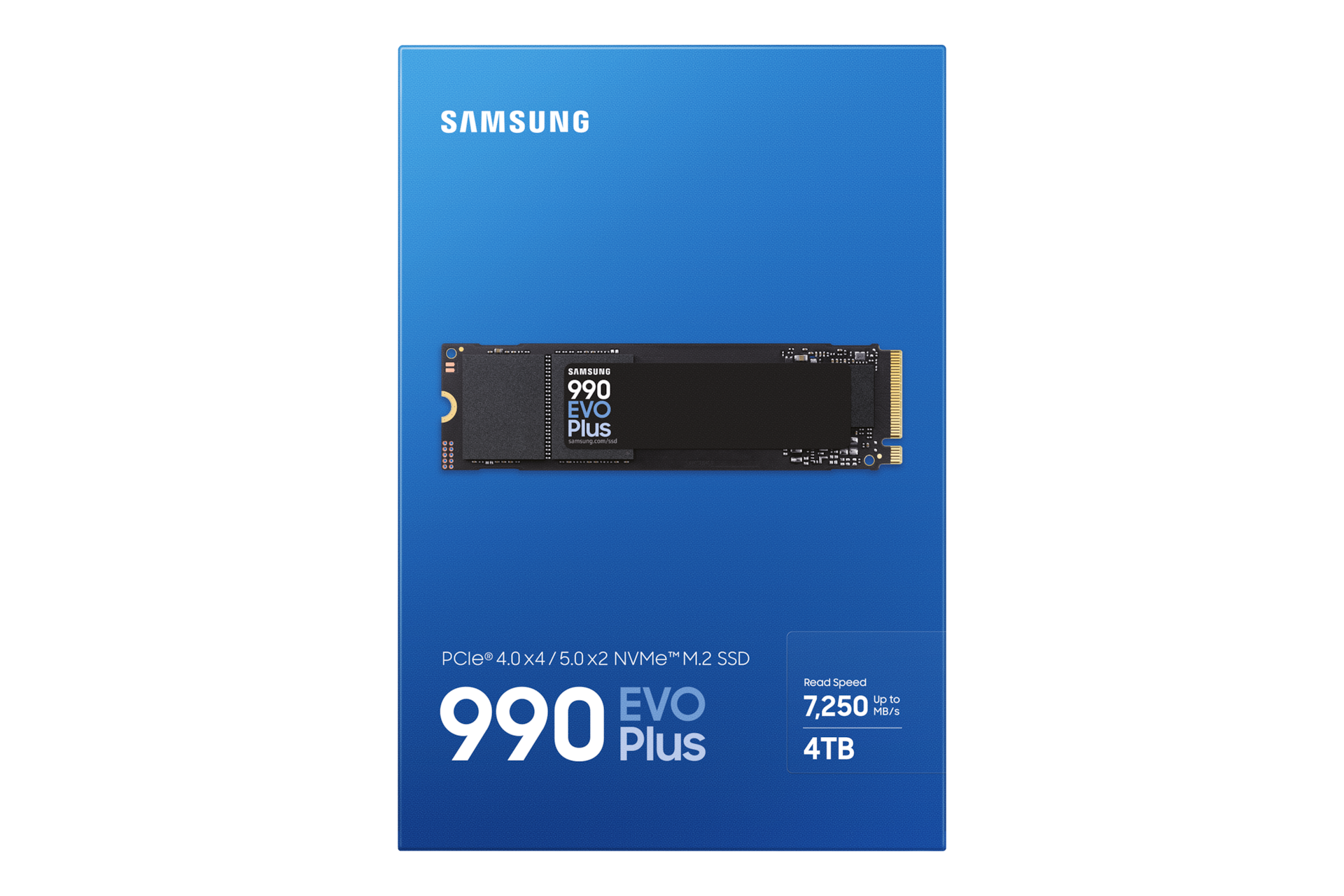 SAMSUNG 990 EVO Plus SSD 4TB M2 NVMe PCIe