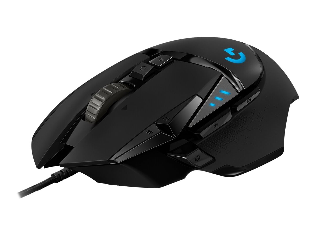 LOGITECH G502 HERO GAMING MAUS SCHWARZ