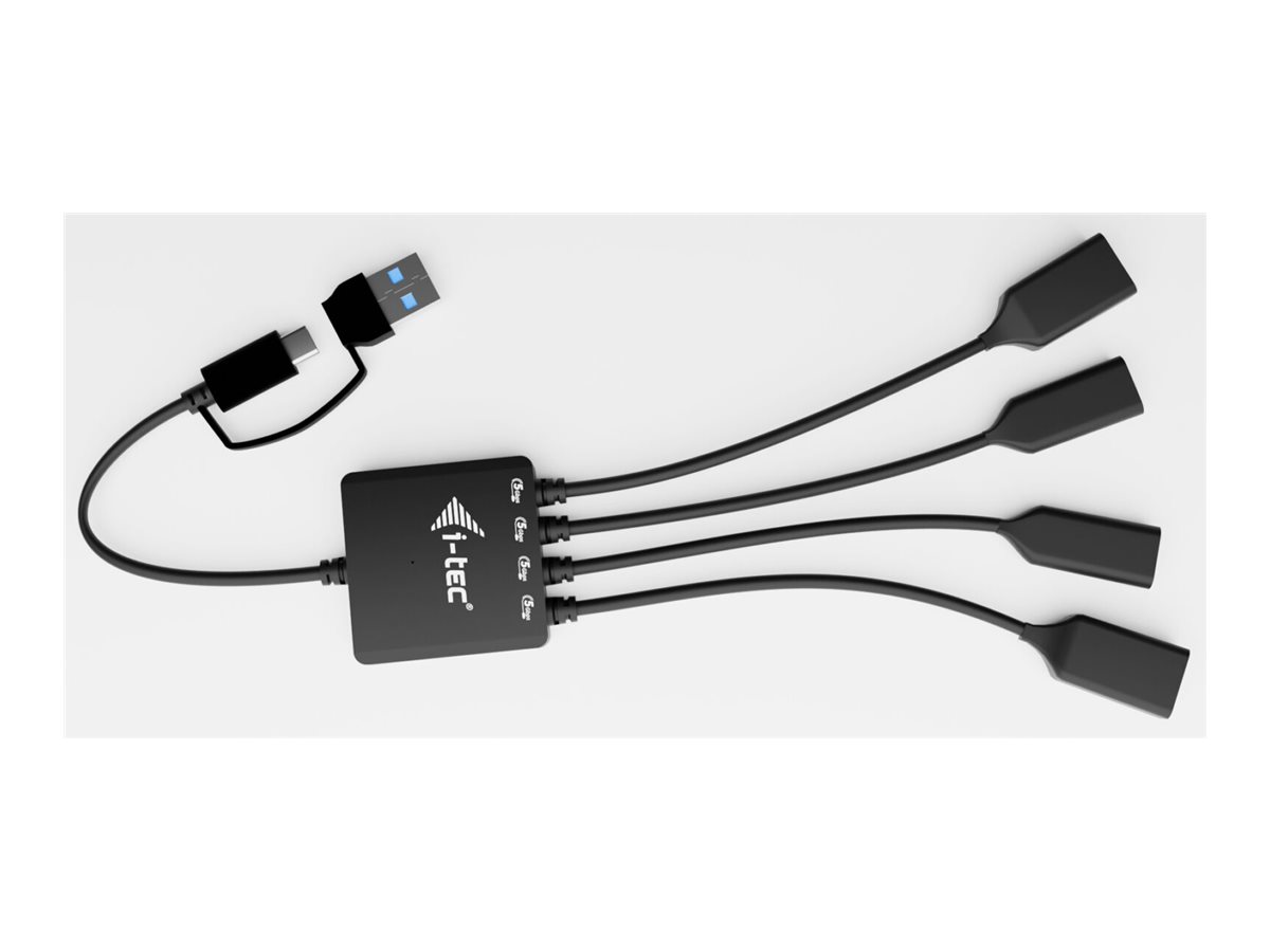 ITEC USBCUSBA Cable HUB 4 port 2x USBC 32 Gen 1 2x USBA 32 Gen 1