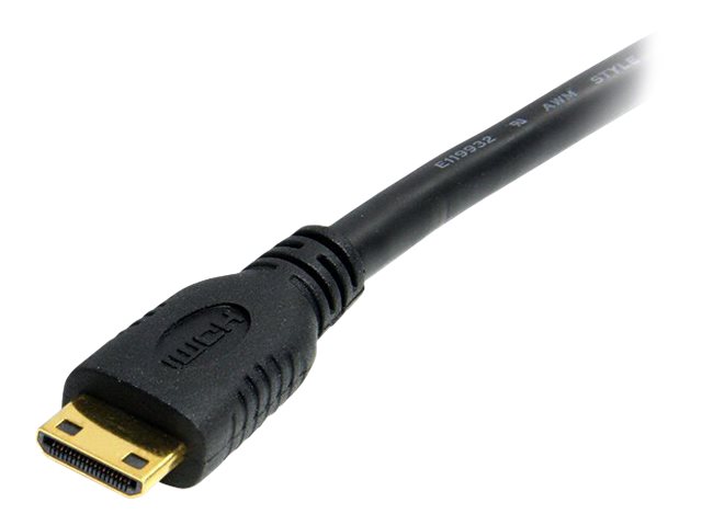 STARTECHCOM 1 m High Speed HDMI Cable with Ethernet HDMI to HDMI Mini MM