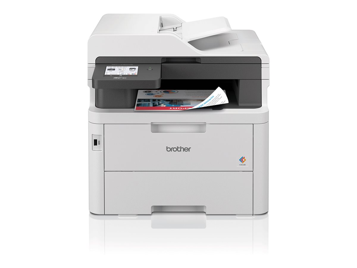 brother MFC-L3760CDW 4 in 1 Farblaser-Multifunktionsdrucker grau