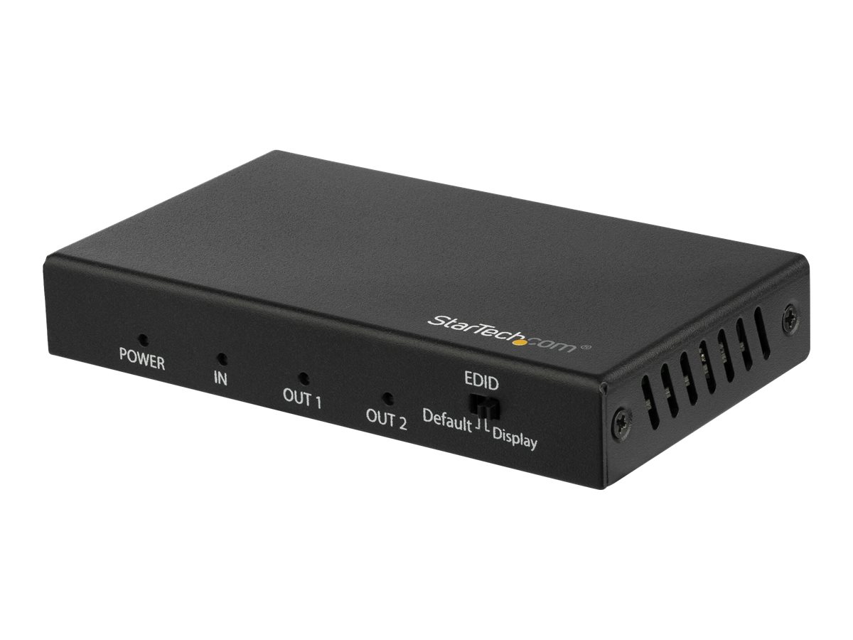 STARTECH.COM HDMI Splitter - 2-Port - 4K 60Hz - HDMI Splitter 1 In 2 Out - 2 Way HDMI Splitter - HDMI Port Splitter STARTECH.COM HDMI Splitter - 2-Port - 4K 60Hz - HDMI Splitter 1 In 2 Out - 2 Way HDMI Splitter - HDMI Port Splitter