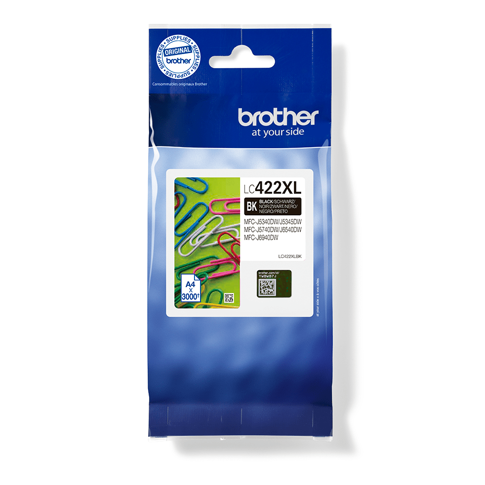 LC422XLBK BROTHER MFCJ Tinte black HC