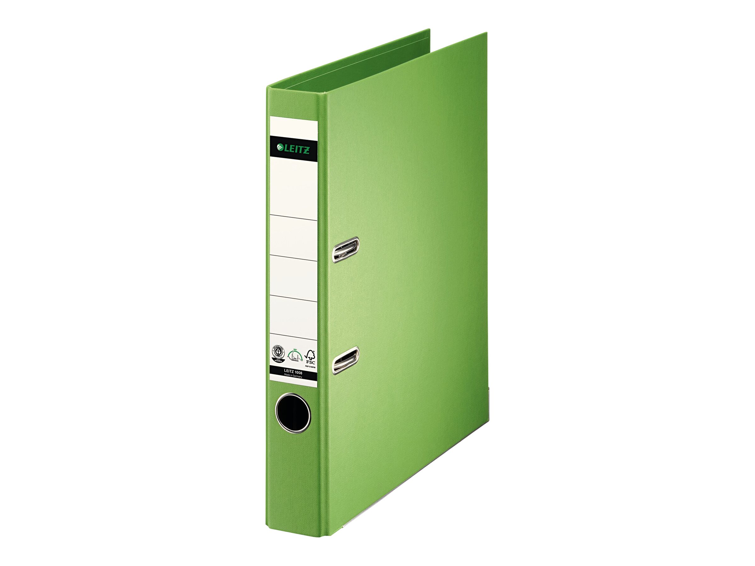 LEITZ 1008 Ordner hellgruen Karton 5,2 cm DIN A4 LEITZ 1008 Ordner hellgruen Karton 5,2 cm DIN A4