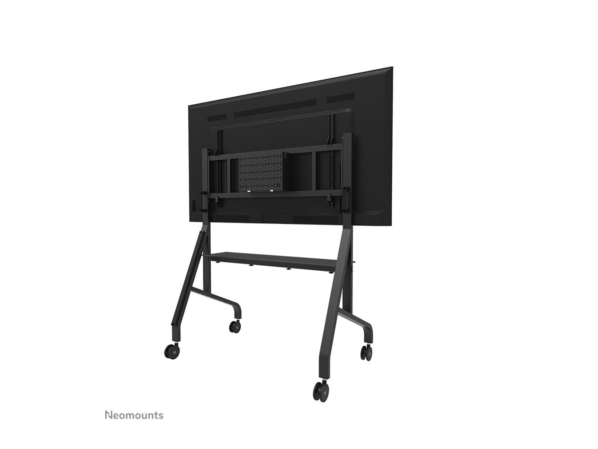 NEOMOUNTS Move Go XL Mobile Floor Stand fast install height adjustable black NEOMOUNTS Move Go XL Mobile Floor Stand fast install height adjustable black