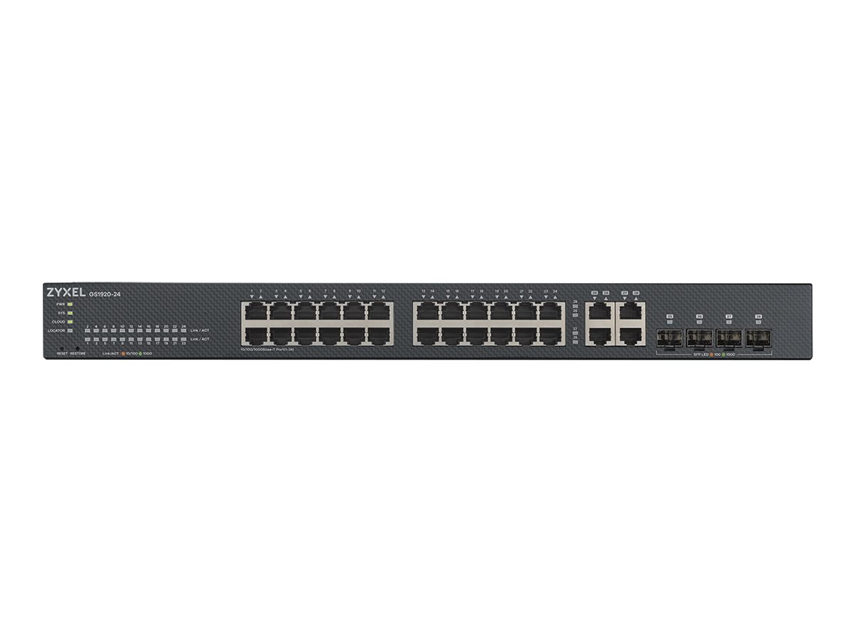 ZYXEL GS1920-24V2 RACK SMART SWITCH ZYXEL GS1920-24V2 RACK SMART SWITCH