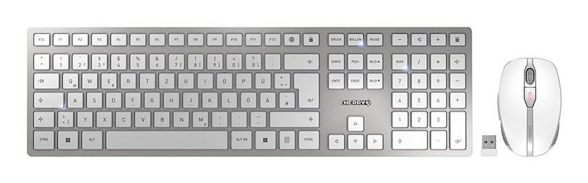 Cherry DW 9100 Slim Tastatur-Maus-Set kabellos
