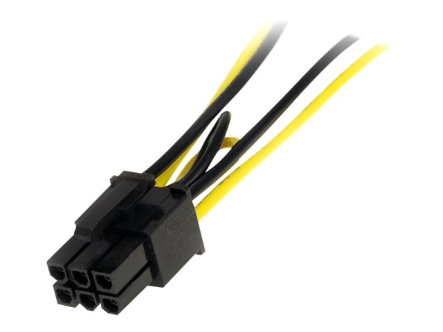 STARTECH.COM 6in SATA Power to 6 Pin PCI Express Video Card Power Cable Adapter