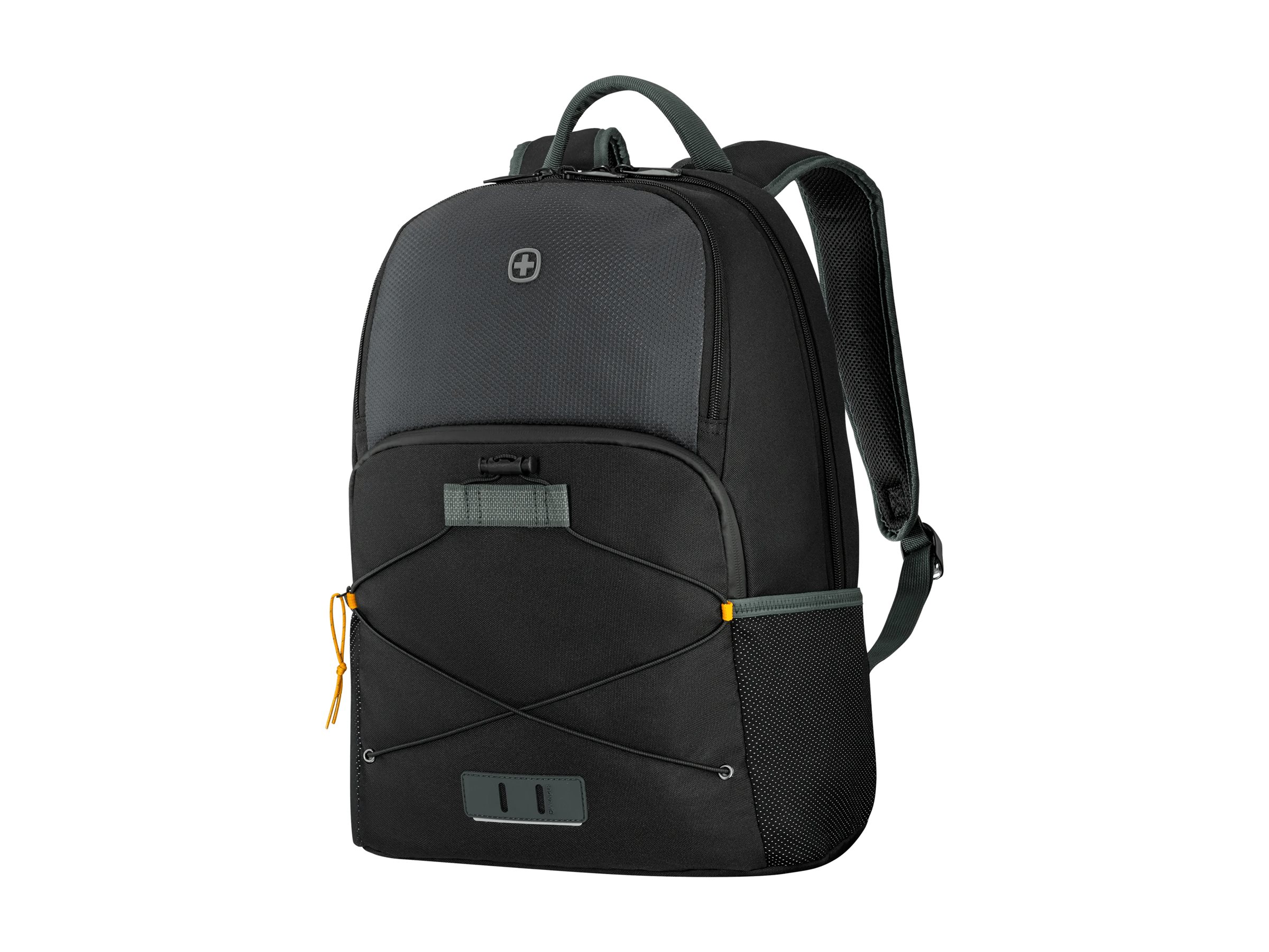 WENGER Next 23 Trayl 39.62cm 15,6zoll Laptop Backpack with Tablet Pocket Gravity Black WENGER Next 23 Trayl 39.62cm 15,6zoll Laptop Backpack with Tablet Pocket Gravity Black
