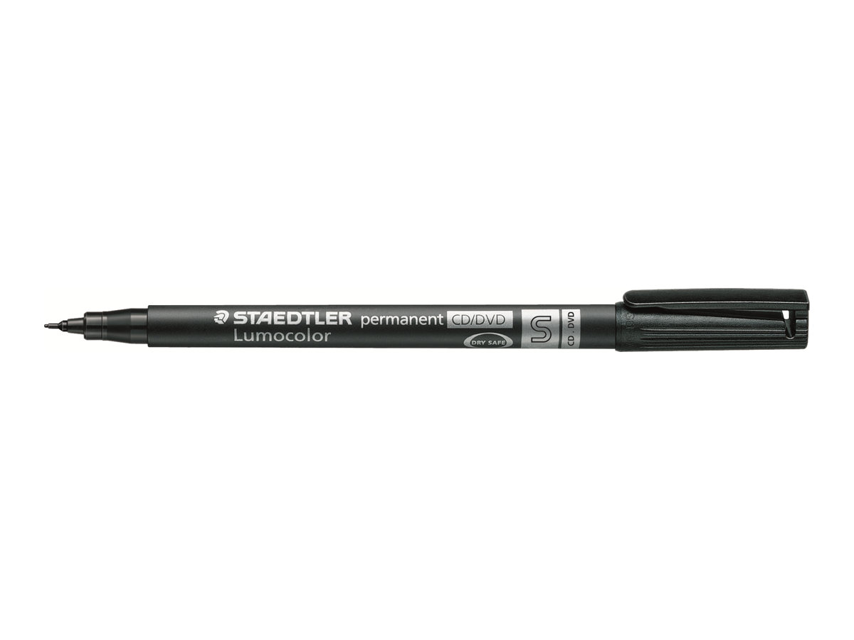 STAEDTLER CD/DVD pen CD-Marker schwarz 0,4 mm, 10 St. STAEDTLER CD/DVD pen CD-Marker schwarz 0,4 mm, 10 St.