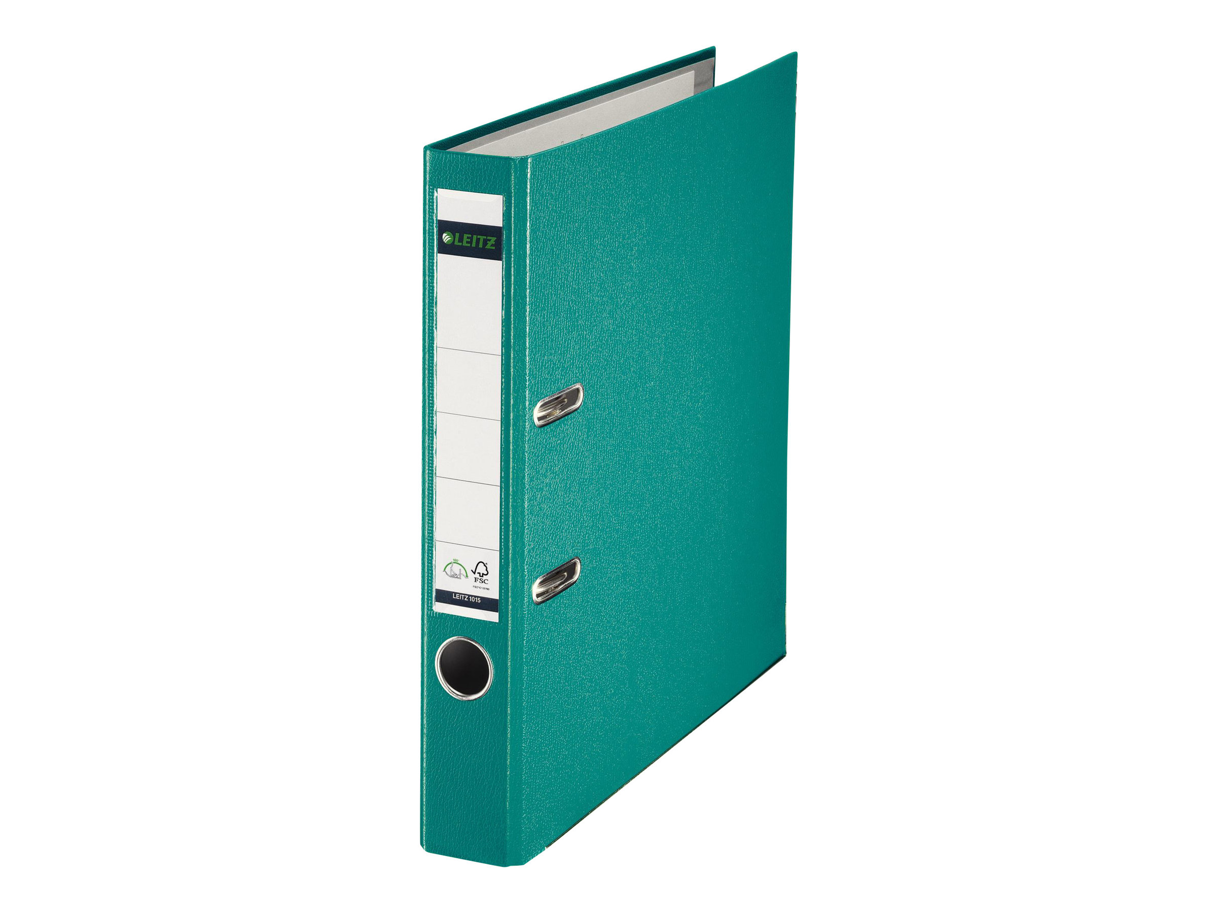 LEITZ 1015 Ordner tuerkis Kunststoff 5,2 cm DIN A4 LEITZ 1015 Ordner tuerkis Kunststoff 5,2 cm DIN A4