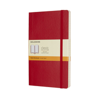 MOLESKINE Notizbuch Classic Collection ca DIN A5 liniert, scharlachrot Softcover 192 Seiten, 1 St